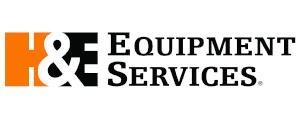 H & E Equipment Services - Houston - Crane logo